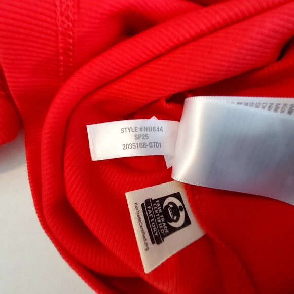 Madewell Womens Red Ribbed Tank Top Size XL Sleeveless Casual Lightweight - Picture 10 of 10